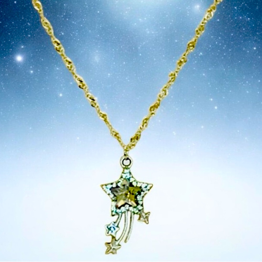 Star Silver Pendant Necklace